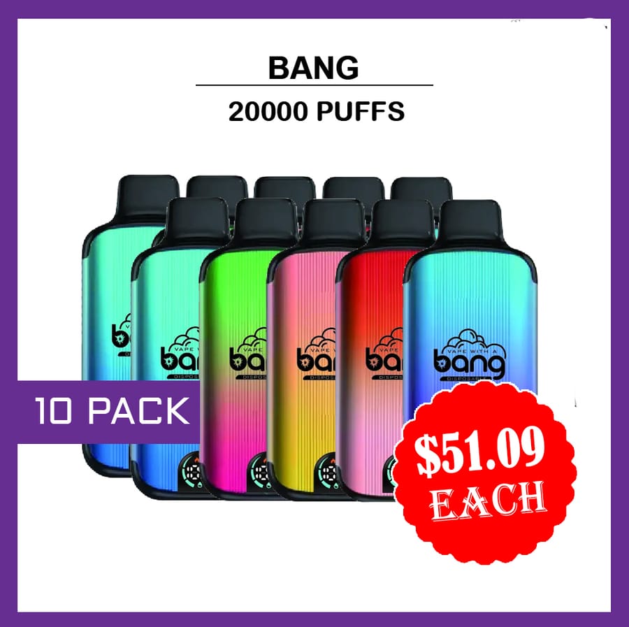 BANG – 10 PACK – 20000 PUFFS