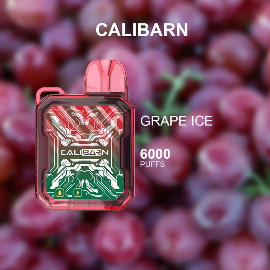 CALIBARN GRAPE ICE – 6000 PUFFS