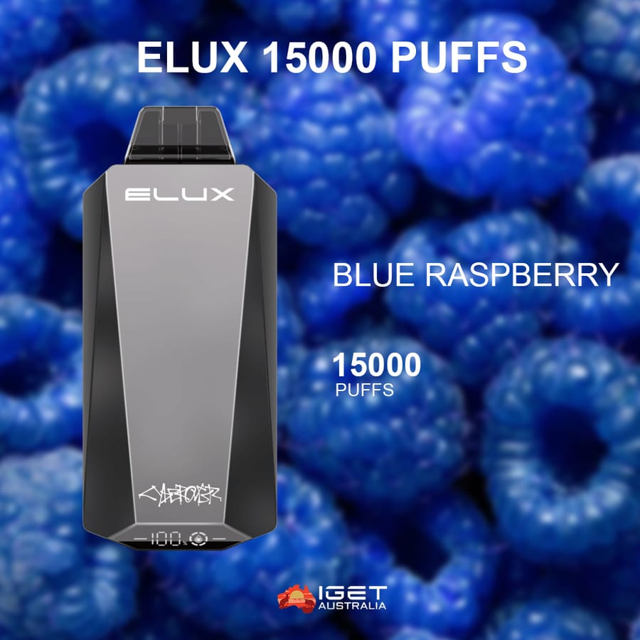 ELUX BLUE RASPBERRY – 15000 PUFFS
