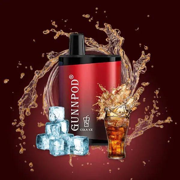 GUNNPOD META COLA ICE – 4000 PUFFS