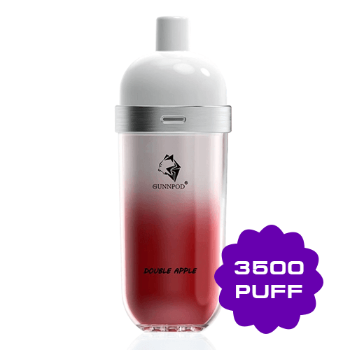 GUNNPOD WAVE DOUBLE APPLE – 3500 PUFFS