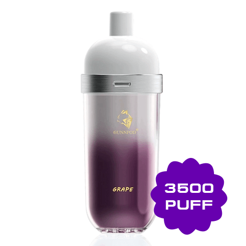 GUNNPOD WAVE GRAPE ICE – 3500 PUFFS