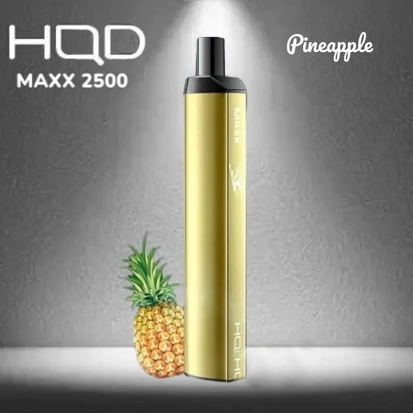 HQD MAXX PINEAPPLE – 2500 PUFFS