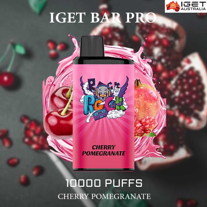 IGET BAR PRO – CHERRY POMEGRANATE – 10000 PUFFS