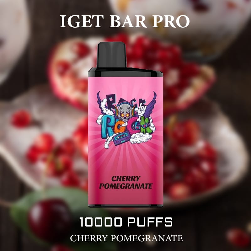 IGET BAR PRO CHERRY POMEGRANATE – 10000 PUFFS
