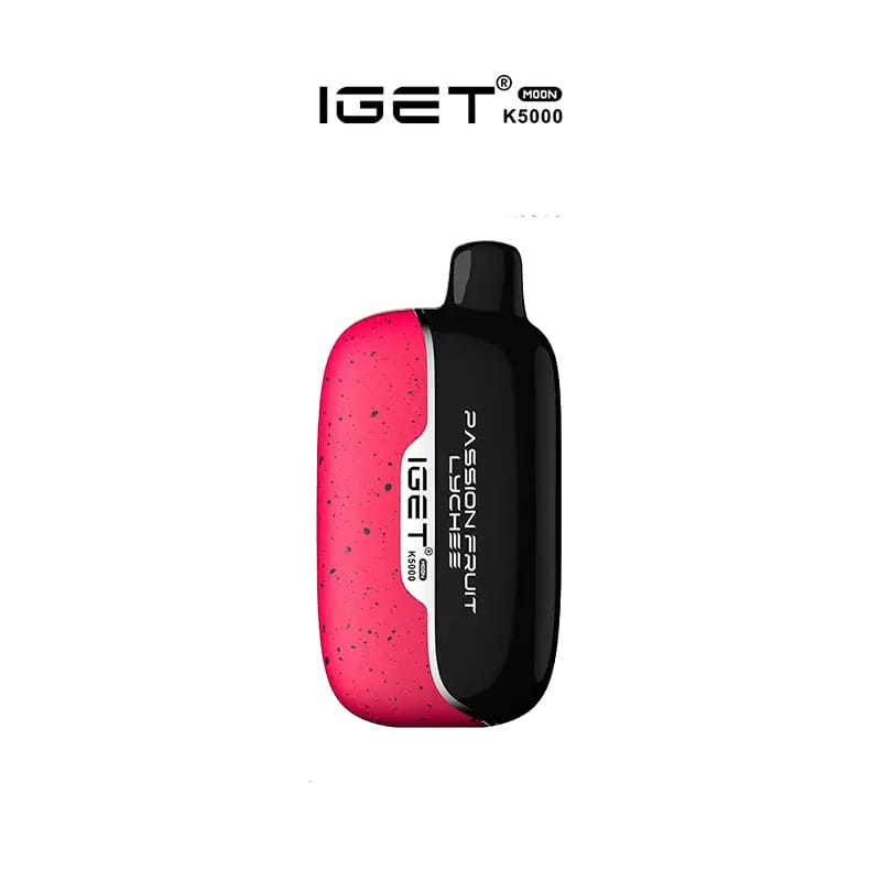 IGET MOON – PASSION FRUIT LYCHEE – 5000 PUFFS