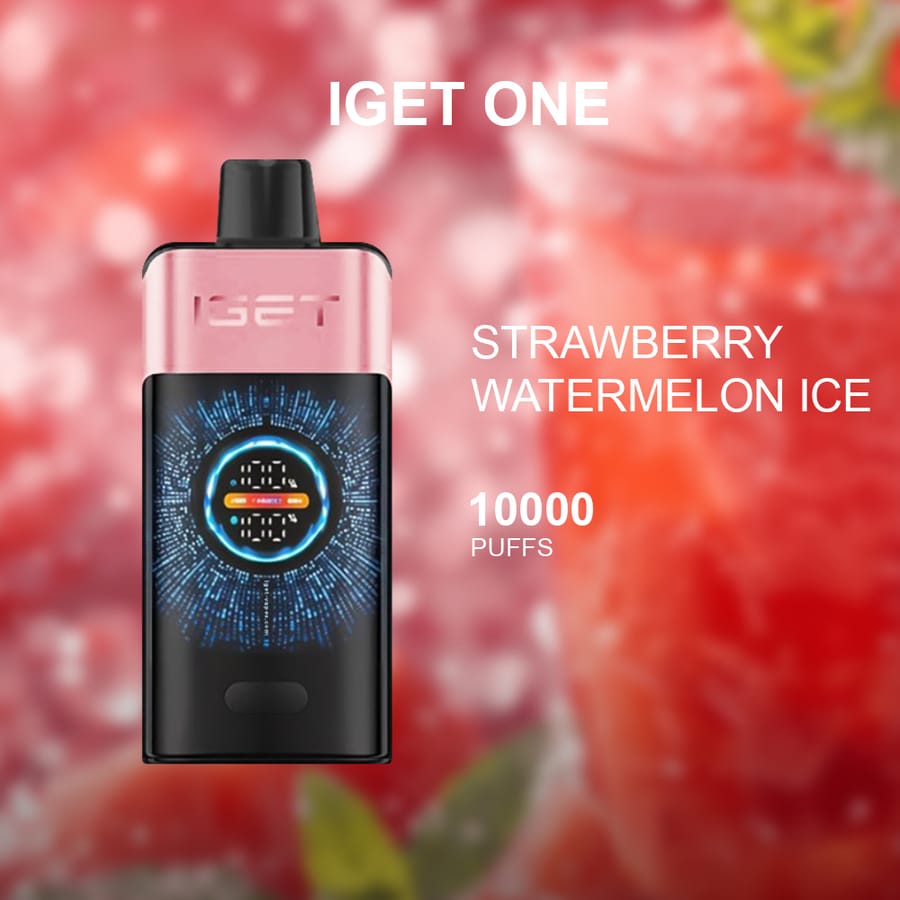 IGET ONE STRAWBERRY WATERMELON ICE – 12000 PUFFS