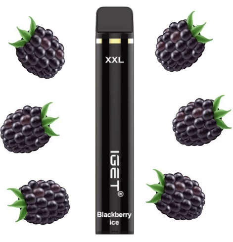IGET XXL BLACKBERRY ICE – 1800 PUFFS