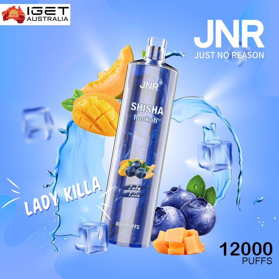 JNR SHISHA HOOKAH – LADY KILLA – 12000 PUFFS