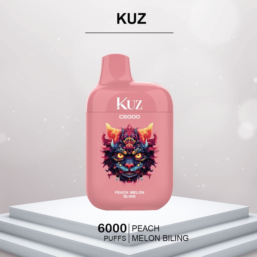KUZ PEACH MELON BLING – 6000 PUFFS