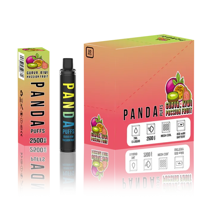 PANDA GUAVA KIWI PASSIONFRUIT – 2500 PUFFS