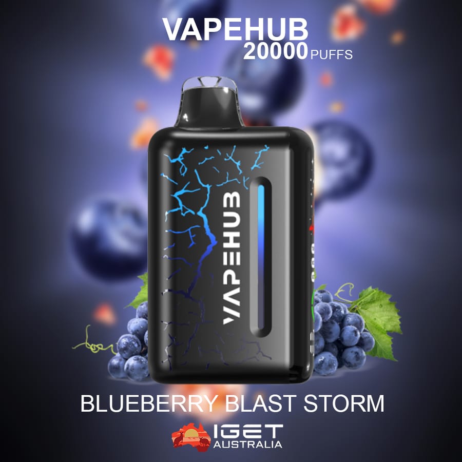 VAPEHUB BLUEBERRY BLAST STORM – 20000 PUFFS