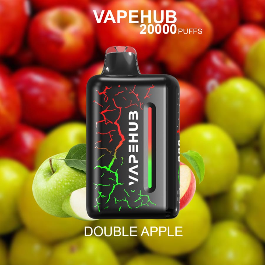 VAPEHUB DOUBLE APPLE – 20000 PUFFS