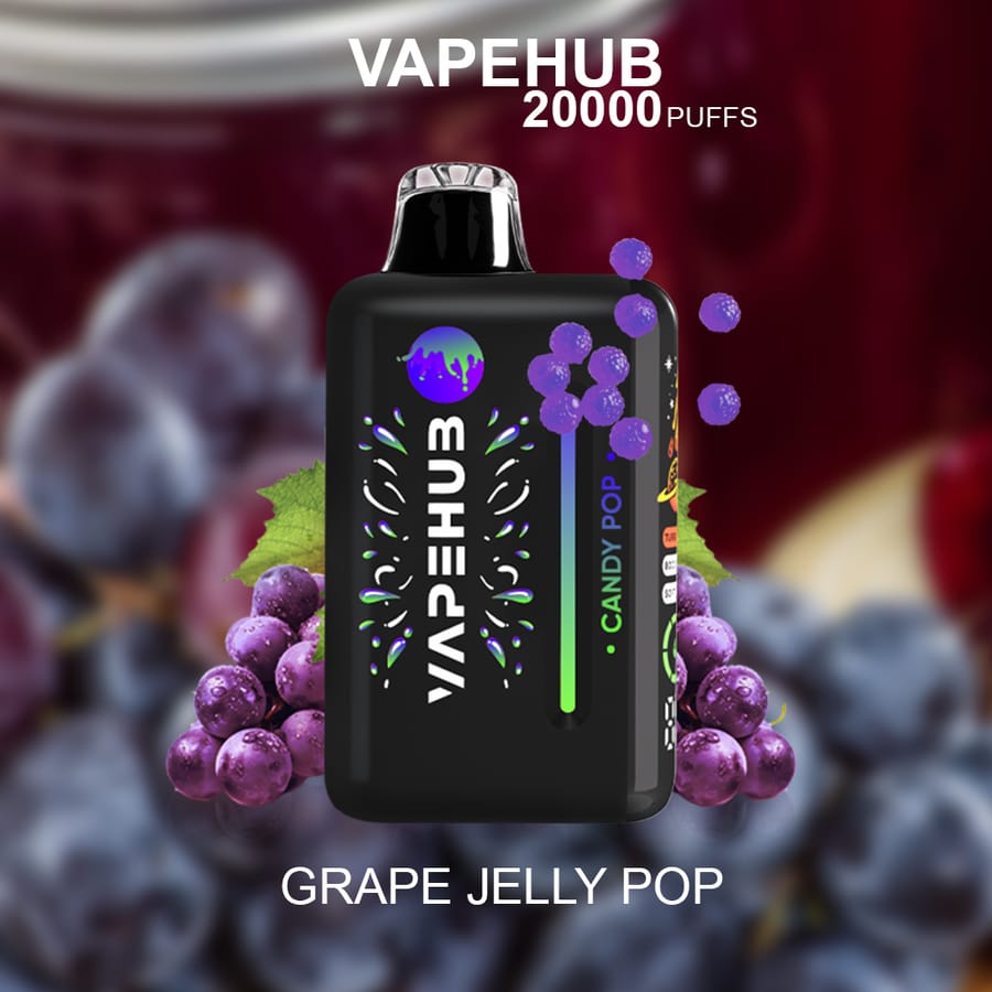 VAPEHUB GRAPE JELLY – 20000 PUFFS
