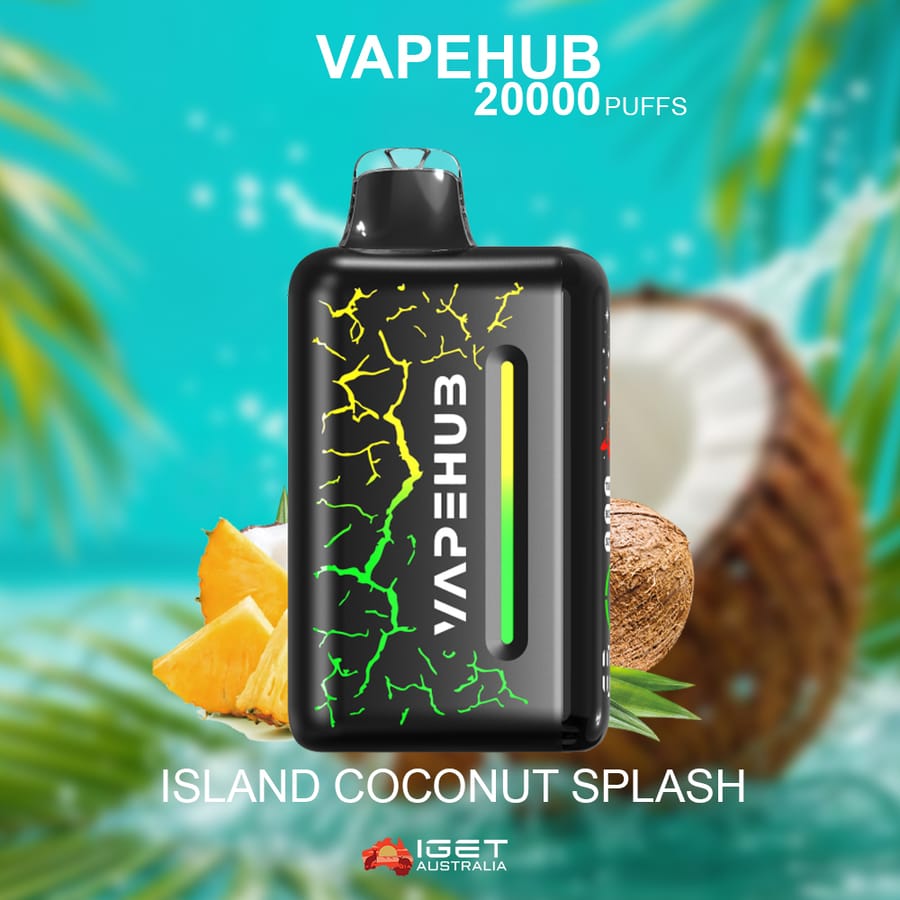 VAPEHUB ISLAND COCONUT SPLASH – 20000 PUFFS