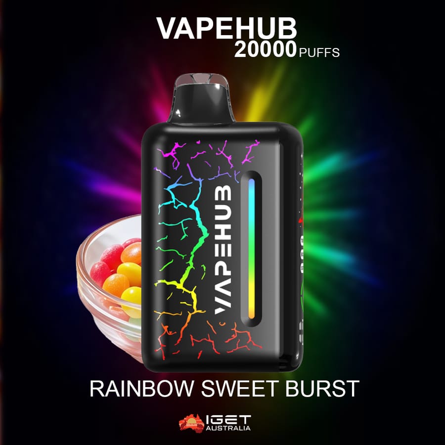 VAPEHUB RAINBOW SWEET BURST – 20000 PUFFS