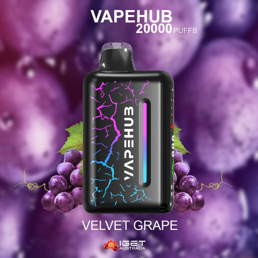 VAPEHUB VELVET GRAPE – 20000 PUFFS