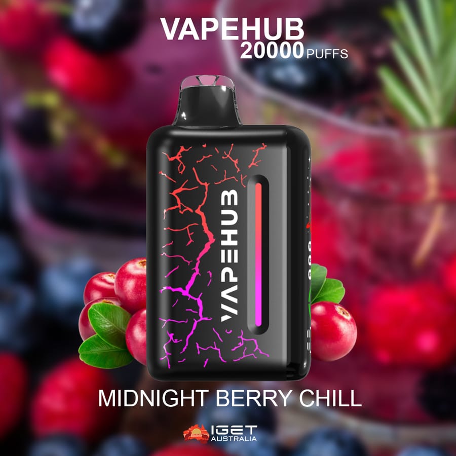 VAPEHUB MIDNIGHT BERRY CHILL – 20000 PUFFS