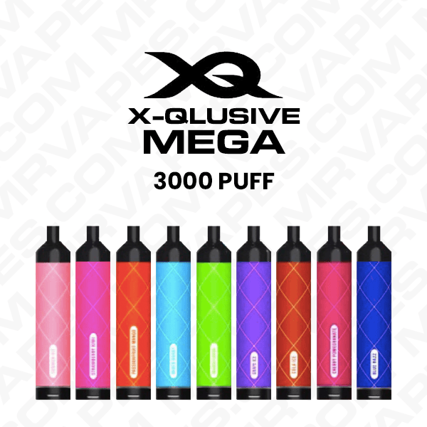 X-QLUSIVE MEGA Disposable Vape Wholesale (3500 Puffs)